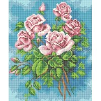 Схема для вышивки бисером «Букет роз» (Схема или набор)